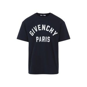 Givenchy Classic Black Cotton T-Shirt With Bold Lettering - NWT